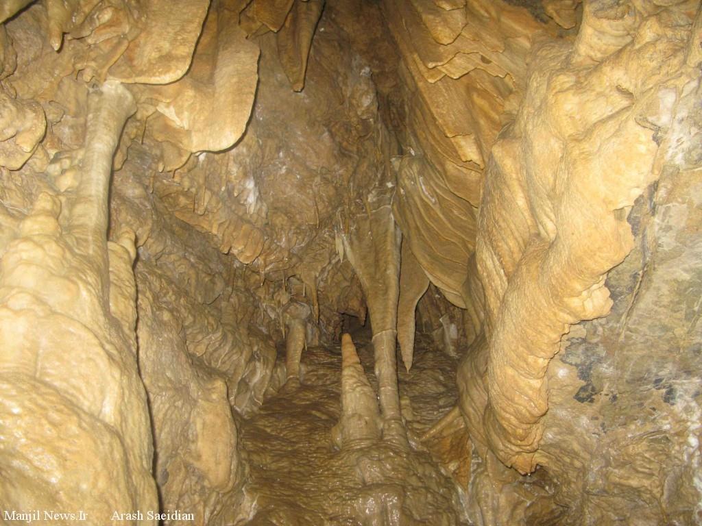غار چشمه باد منجیل