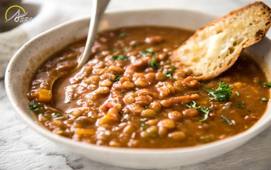مرجو خورش (خورش عدس طالقان )