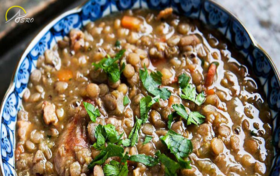 مرجو خورش (خورش عدس طالقان )
