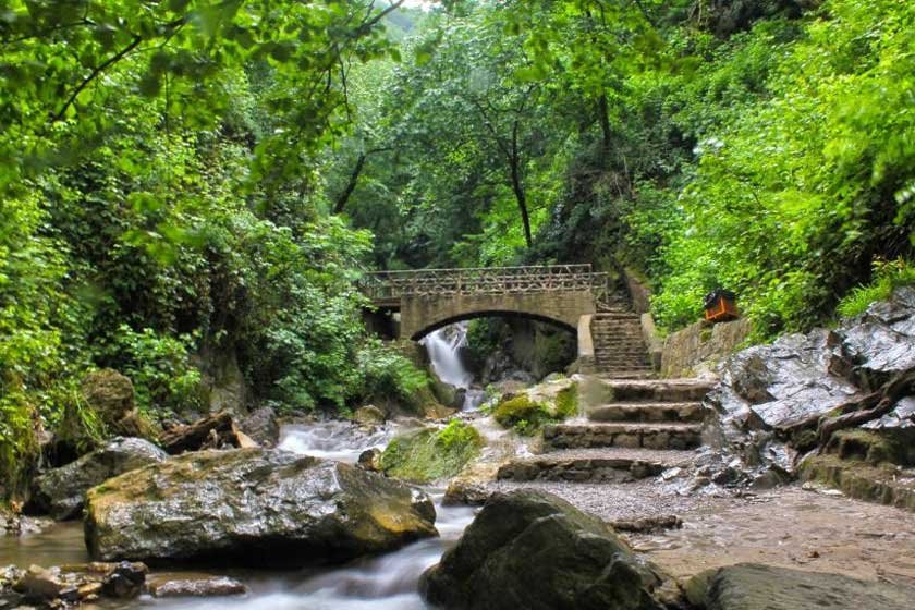 آبشار کبودوال علی آباد کتول